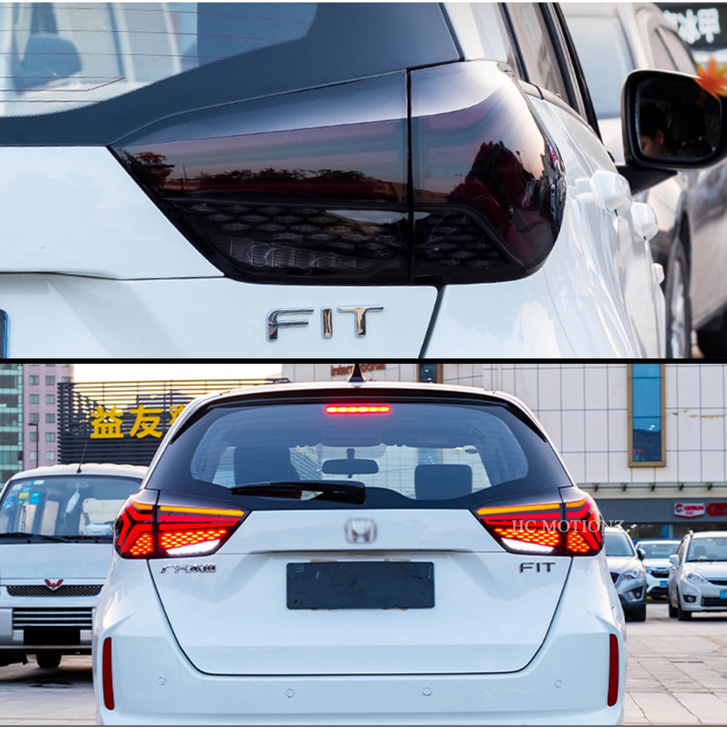 HCMOTION 4th Gen Honda Jazz/FIT LED Tail Lights