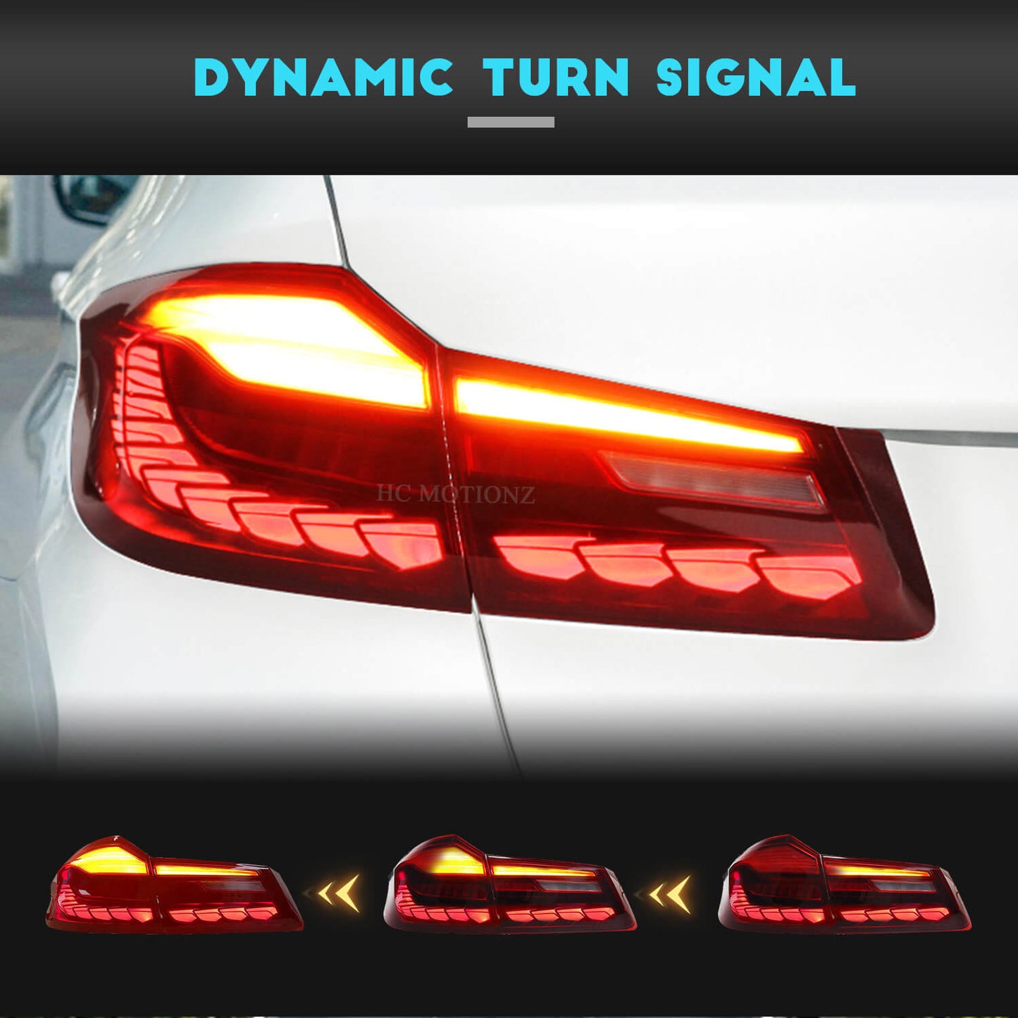 HCMOTION BMW M5 Tail Lights 2017-2020