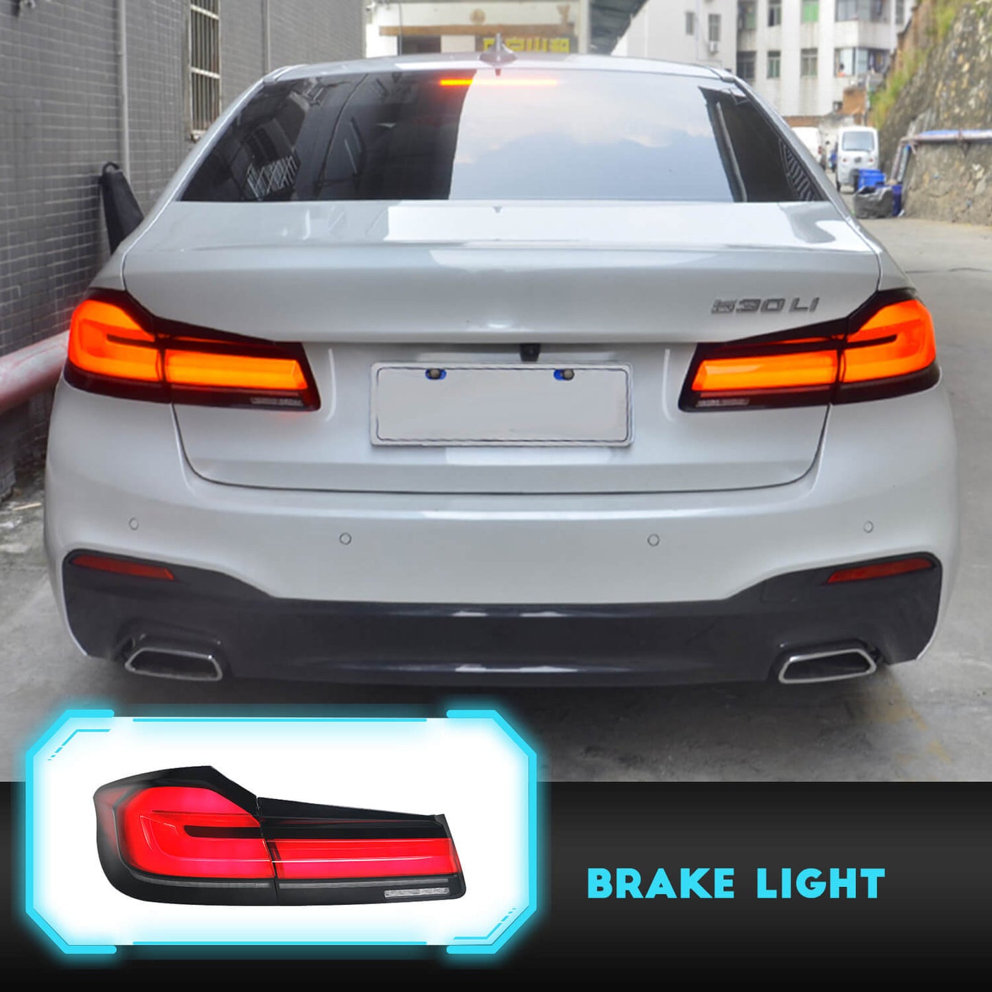 HCMOTION LED Tail Lights For BMW 530 540 2017-2020