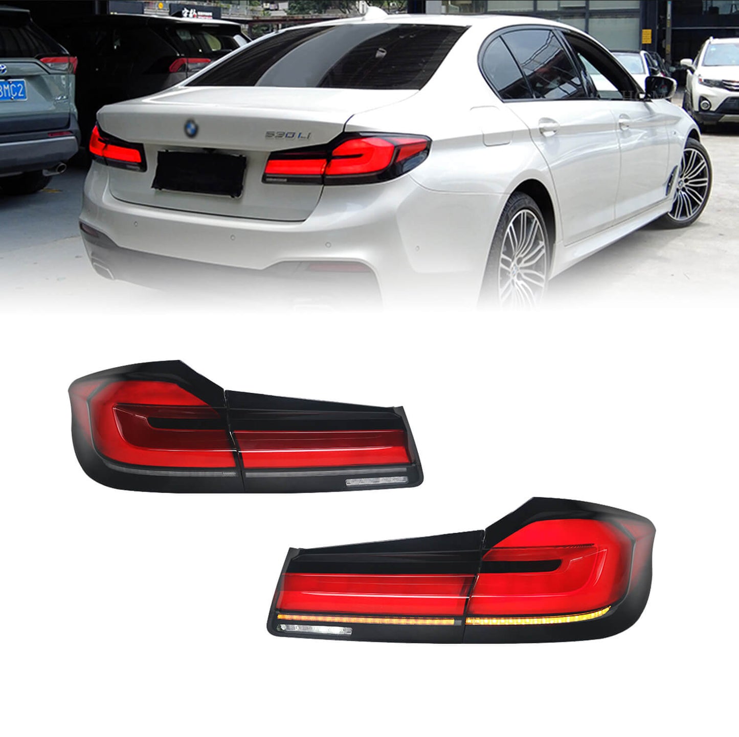 HCMOTION LED Tail Lights For BMW 530 540 2017-2020