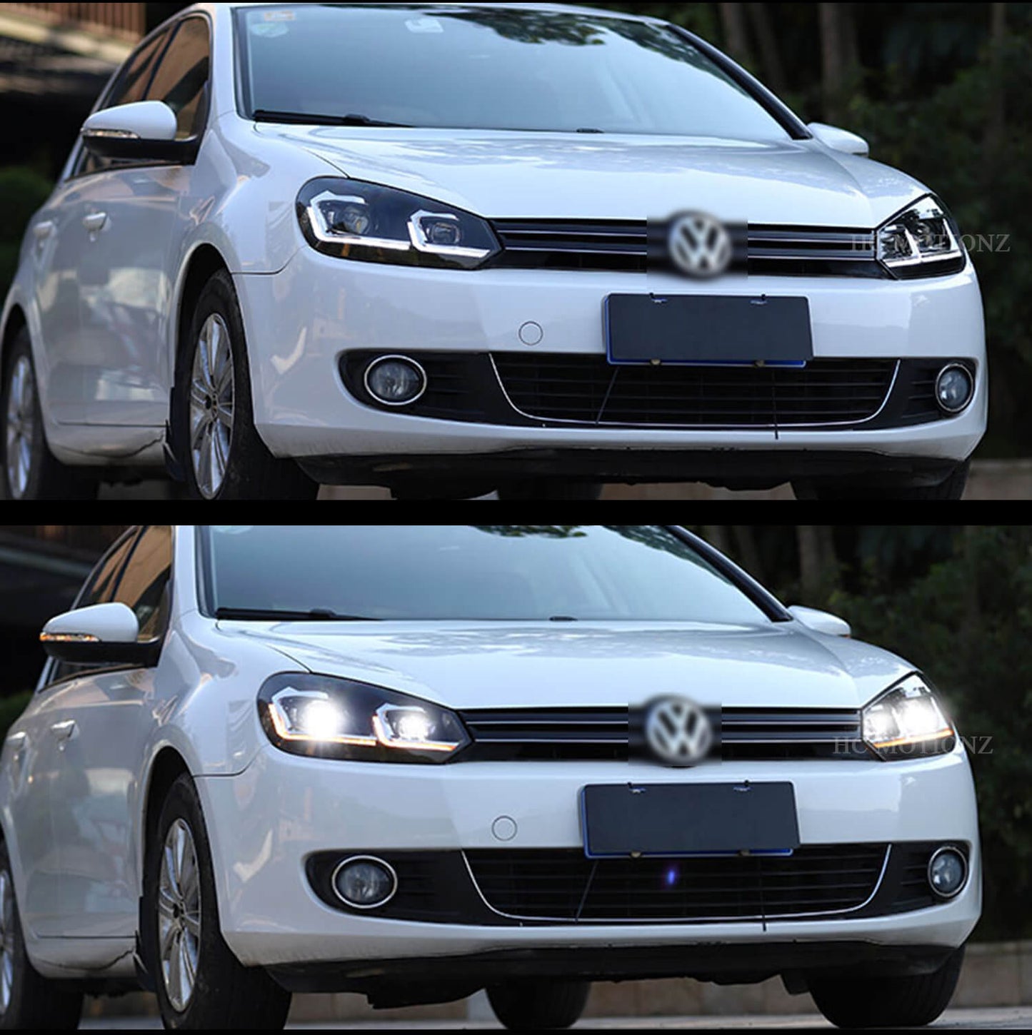 HCMOTION For 2008-2013 VW MK6 Golf 6 Projector Headlights