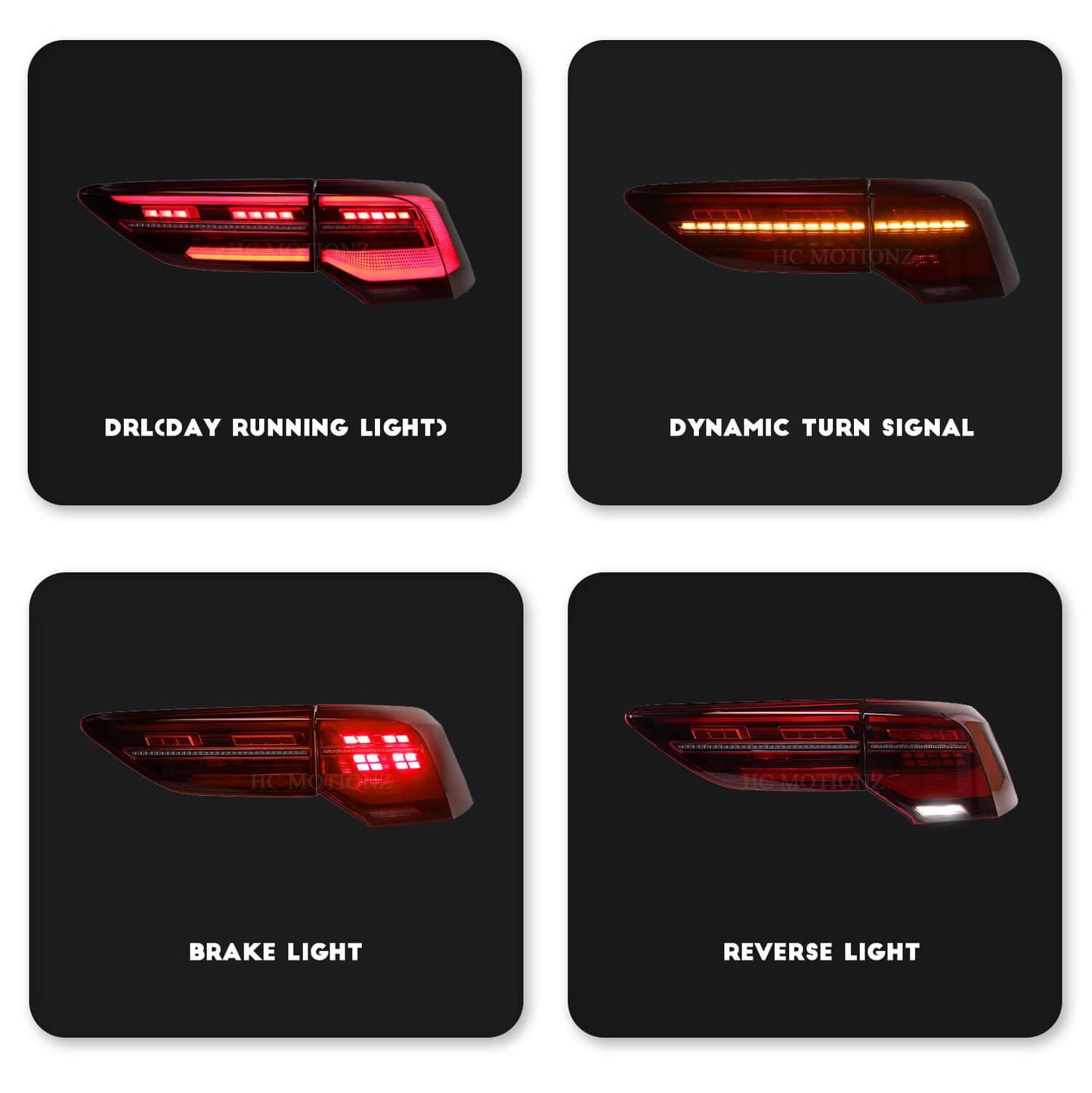 HCMOTION 2022 volkswagen VW MK8 Tail Lights