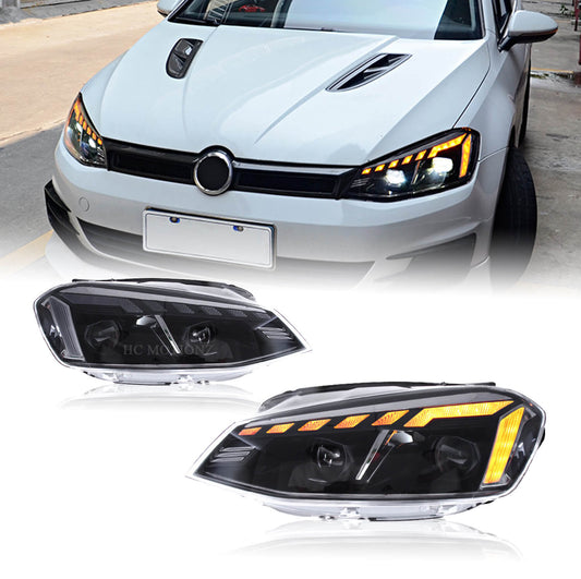 HCMOTION For 2013-2018 VW MK7 Golf 7 Projector Headlights