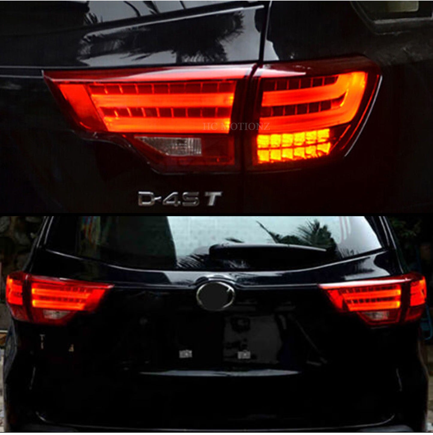 HCMOTION Taillights Fit/For Toyota Highlander 2014-2019
