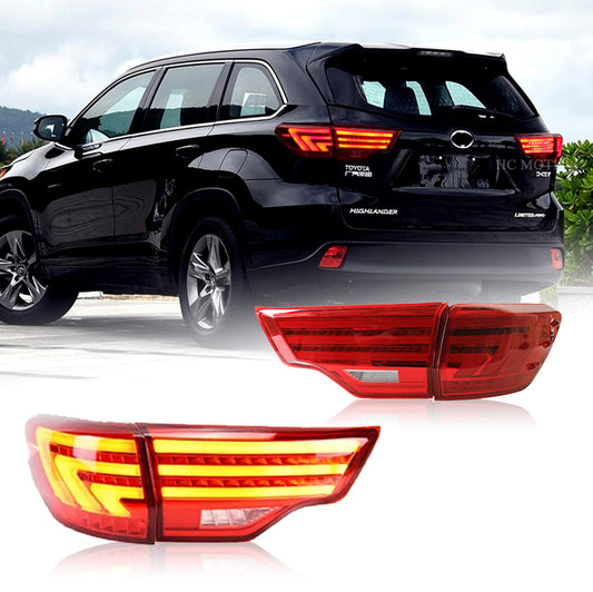 HCMOTION Taillights Fit/For Toyota Highlander 2014-2019
