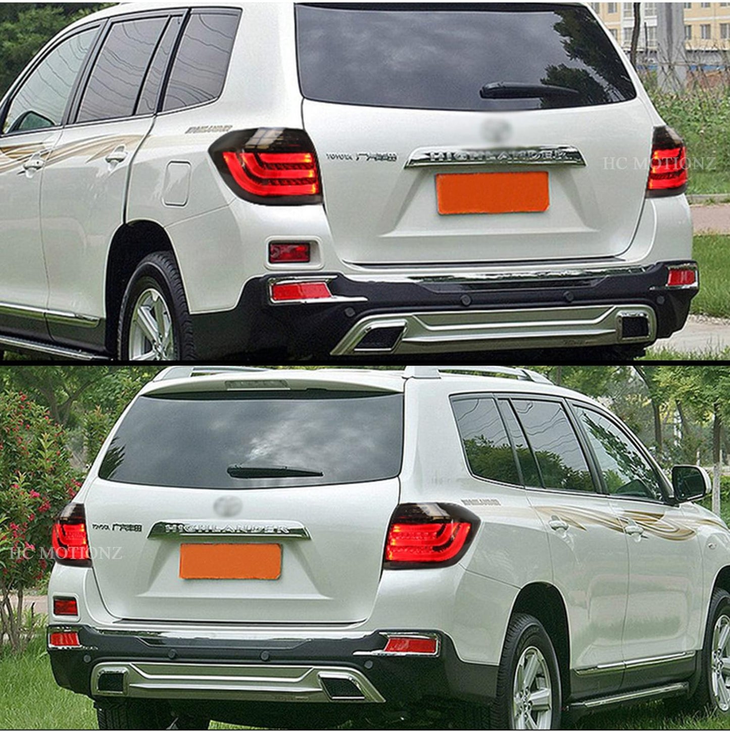 HCMOTION 2010-2014 Toyota Highlander TaiL lights