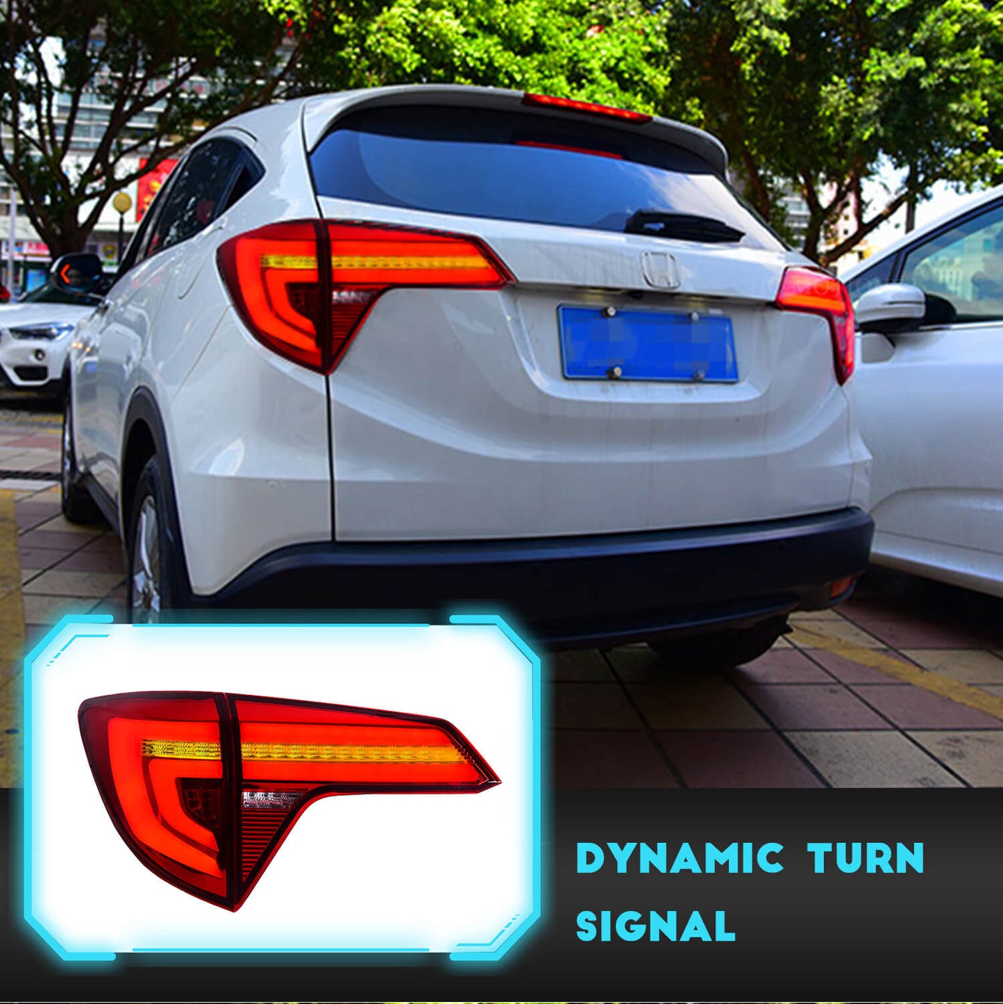 HCMOTION LED Tail lights For HONDA HR-V Vezel