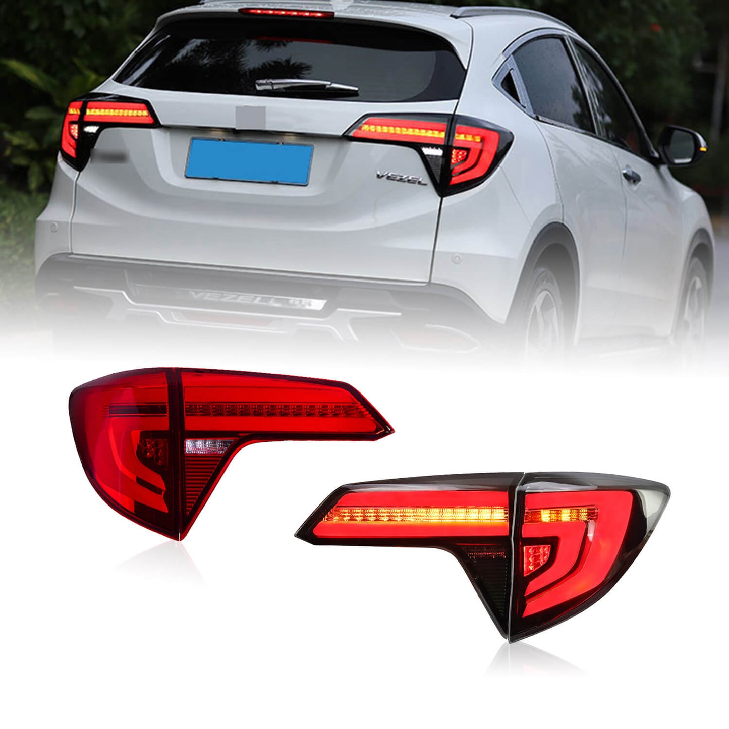 HCMOTION LED Tail lights For HONDA HR-V Vezel