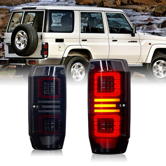 HCMOTION Full LED 1984-2021 Tail Lights For Toyota Land Cruiser