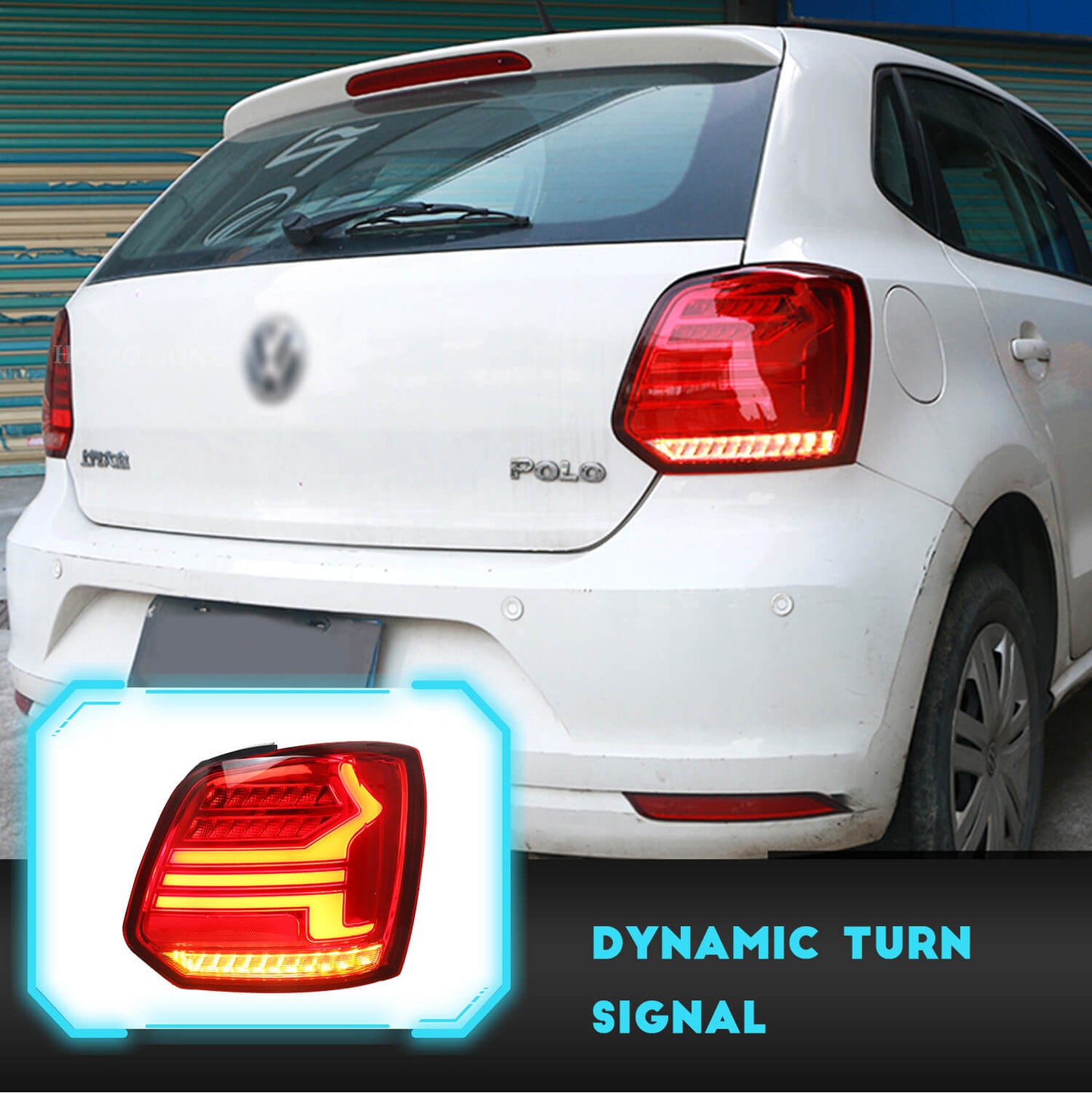 HCMOTION 2010-2018 LED Tail Lamp For VW Polo