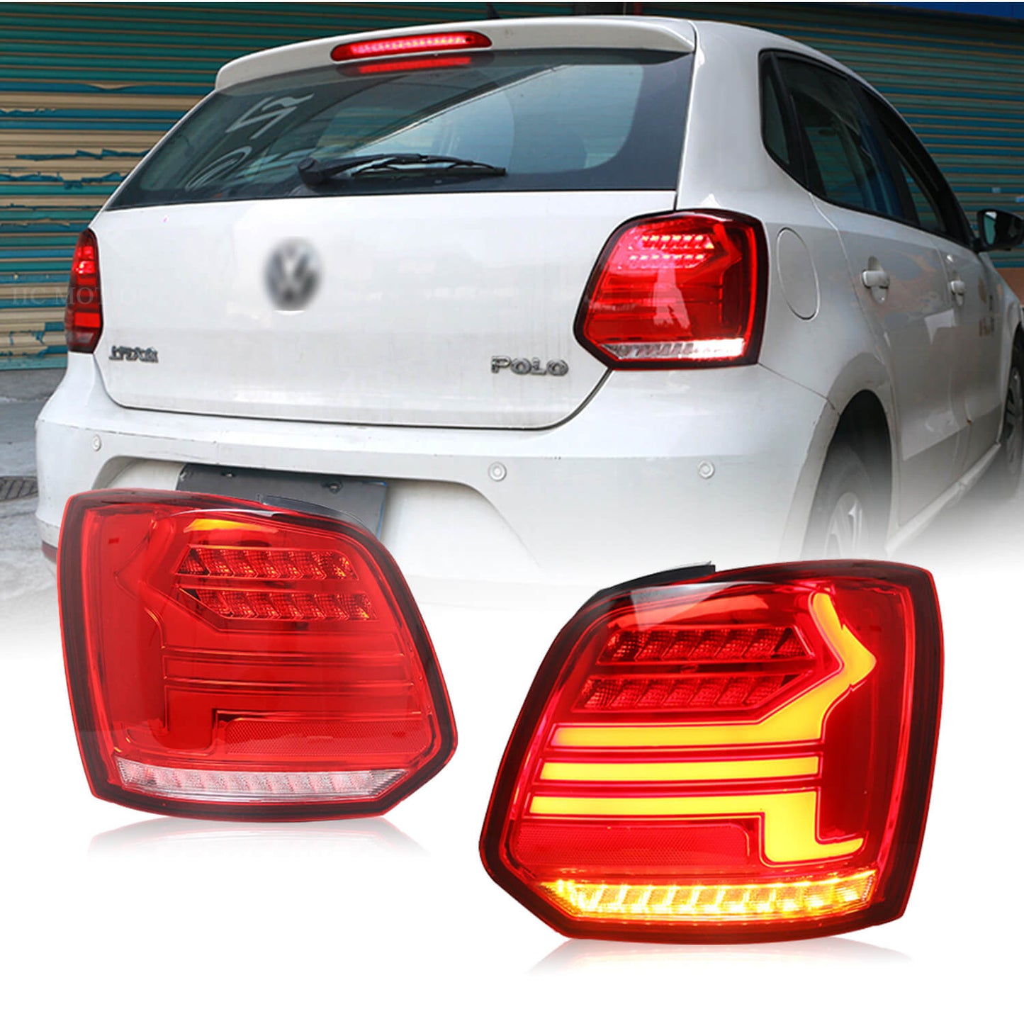 HCMOTION 2010-2018 LED Tail Lamp For VW Polo