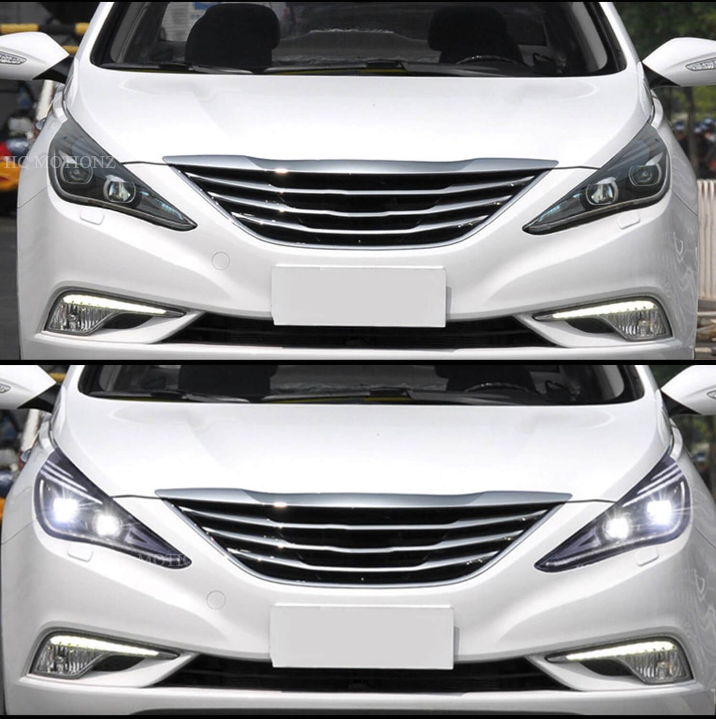HCMOTION For Hyundai Sonata 8th 2011-2014 Head lights