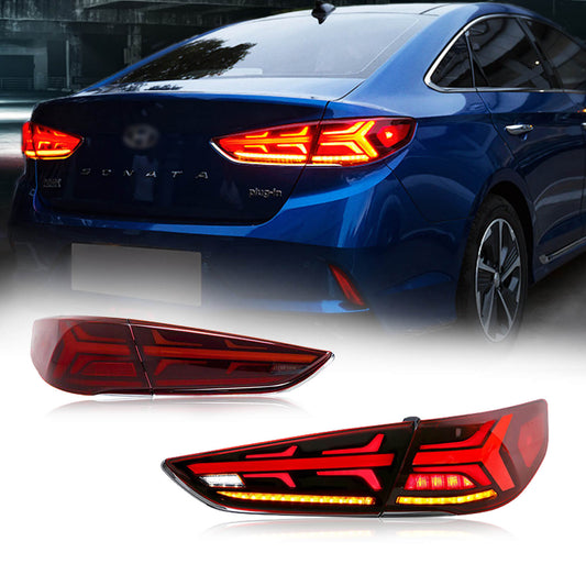 HCMOTION Taillights Fit Hyundai Sonata 2017-2019