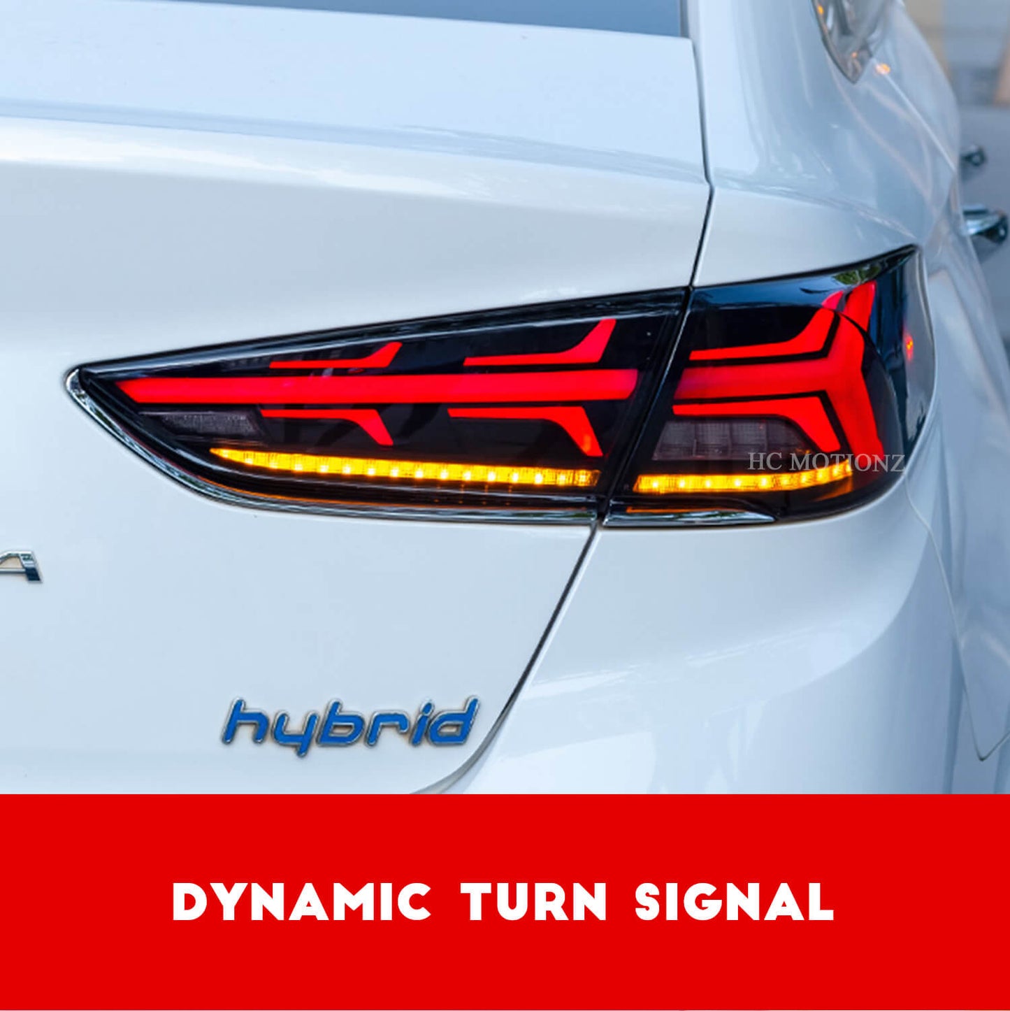 HCMOTION Taillights Fit Hyundai Sonata 2017-2019