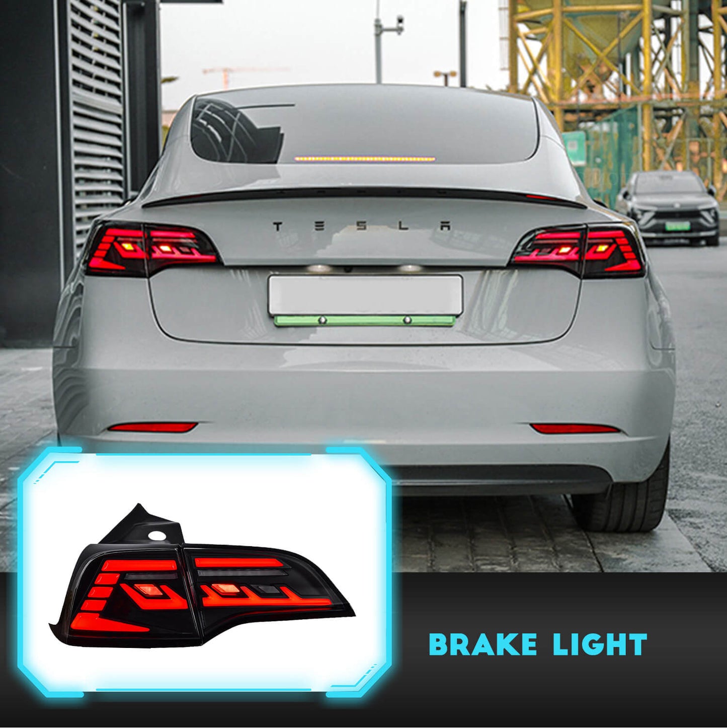 HCMOTION LED Tail Lights For Tesla Model 3 Model Y
