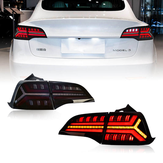 HCMOTION LED Tail Lights For Tesla Model 3 Model Y
