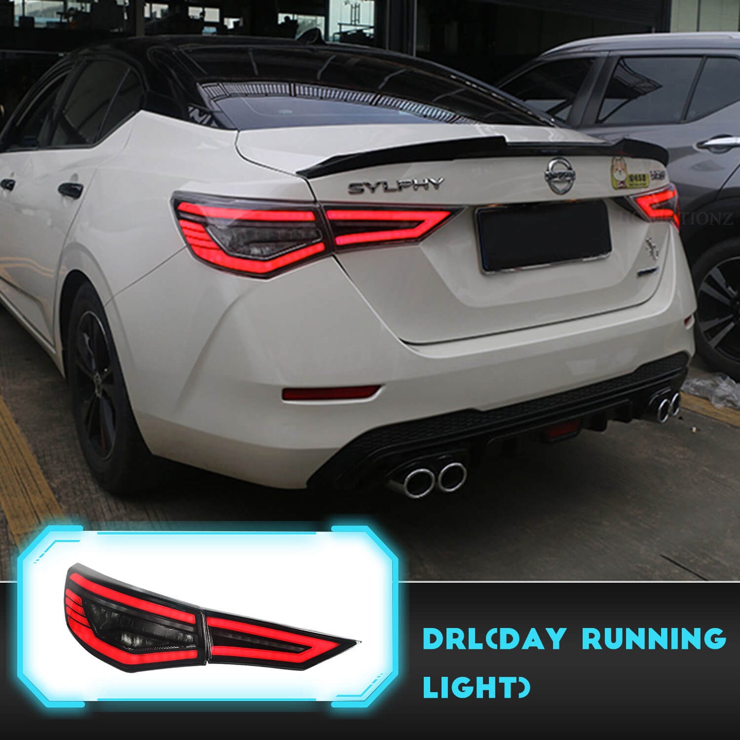 HCMOTION LED Tail Lights For Nissan Sylphy 2019-2022