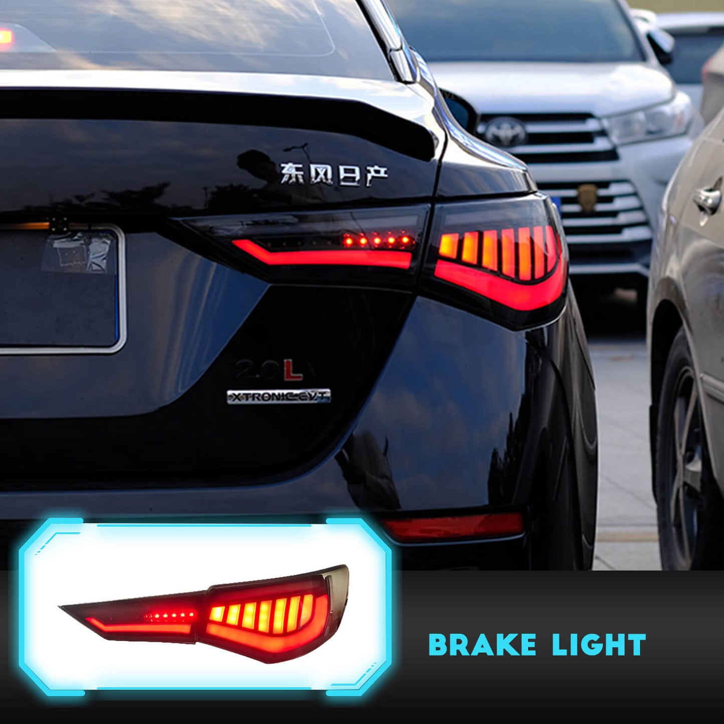 HCMOTION LED Tail Lights For Nissan Sylphy 19-22