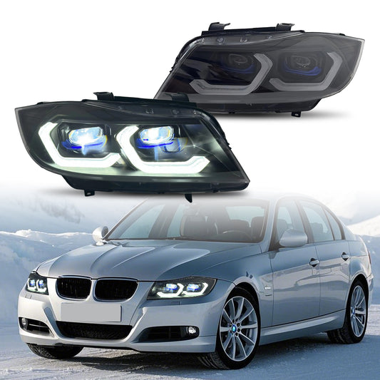 HCMOTION LED Laser Headlights for Bmw 3 Series Salgon 2005-2012