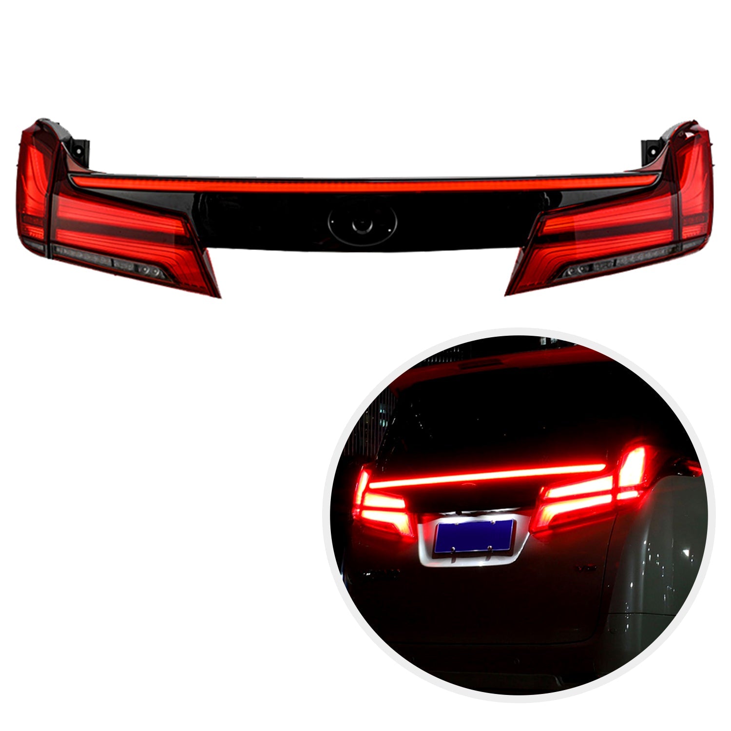HCMOTION 2015-2022 For Toyota Vellfire/Alphard AH30 Tail Lights Animation With Trunk Lights - HCMOTION