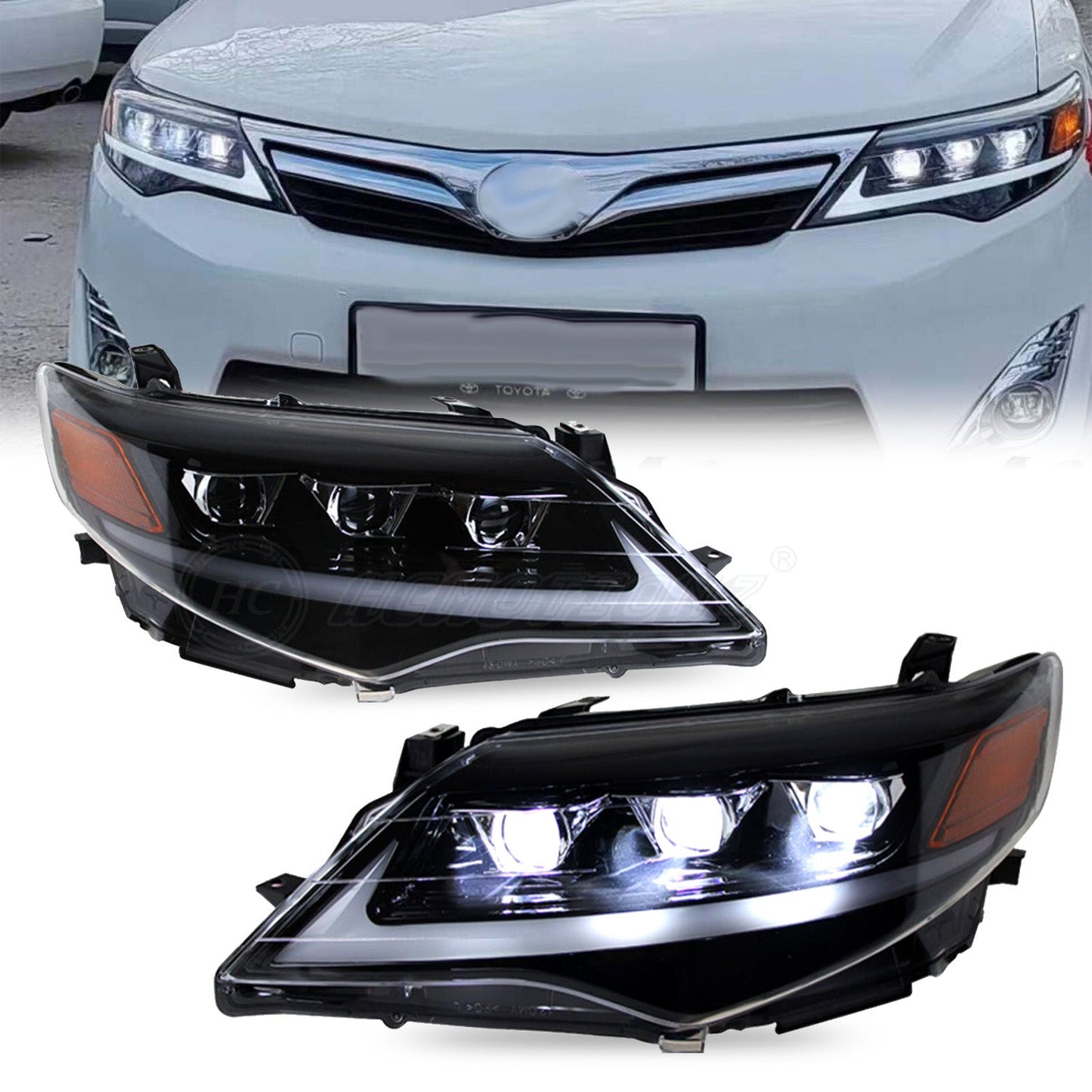 HCMOTION LED Headlights For Toyota Camry 2012-2014 - HCMOTION