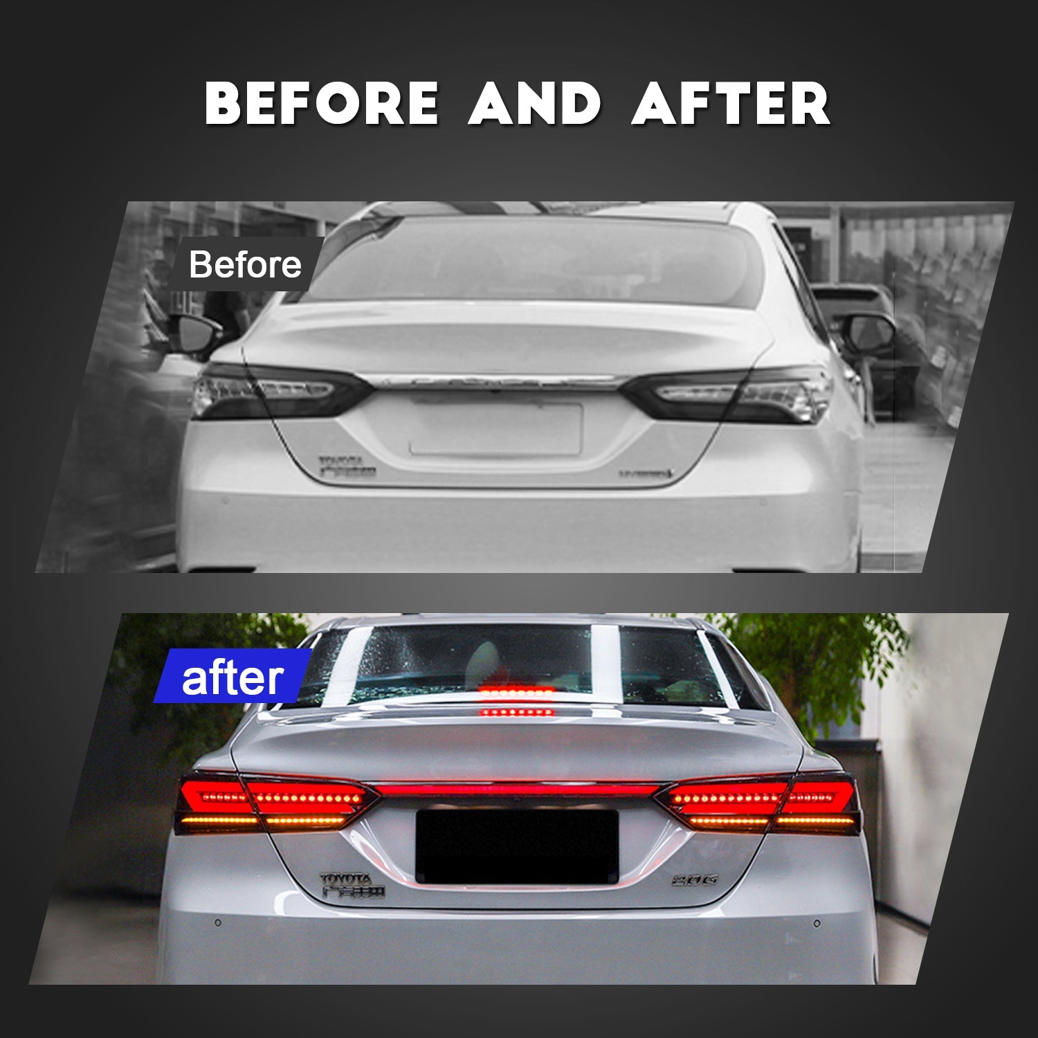 HCMOTION Taillights Fit/For Toyota Camry 2018-2022 - HCMOTION