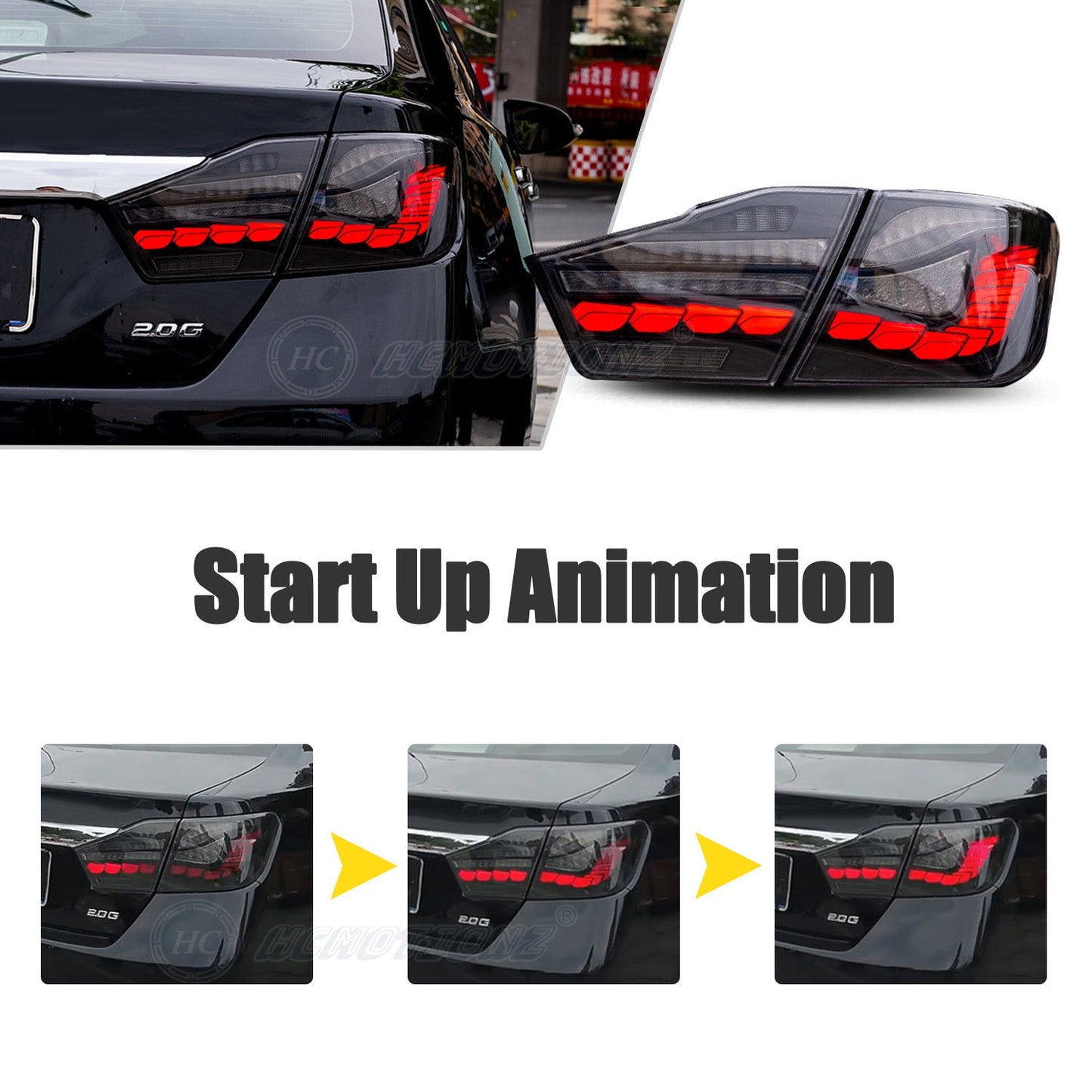 Taillights Fit For Toyota Camry 2015-2017 - HCMOTION