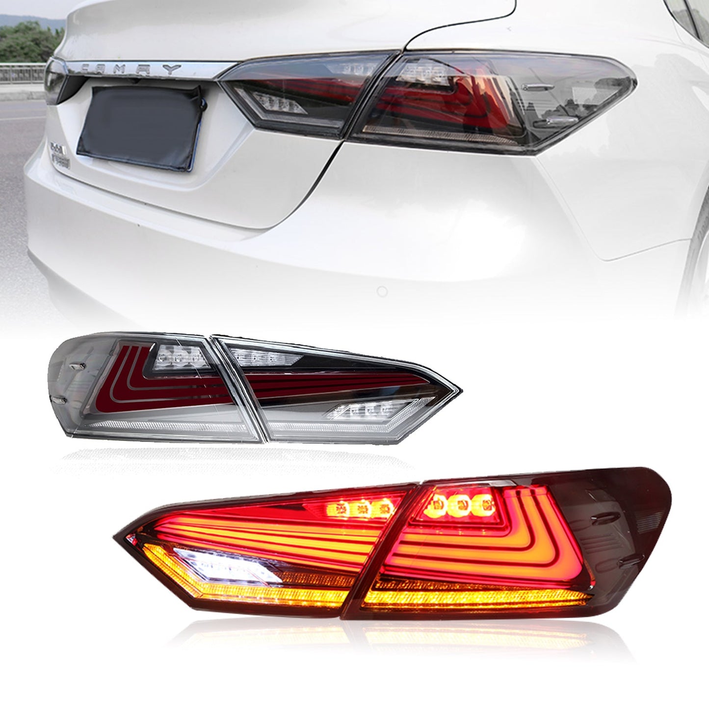 Taillights Fit Toyota Camry 2018-2021 - HCMOTION