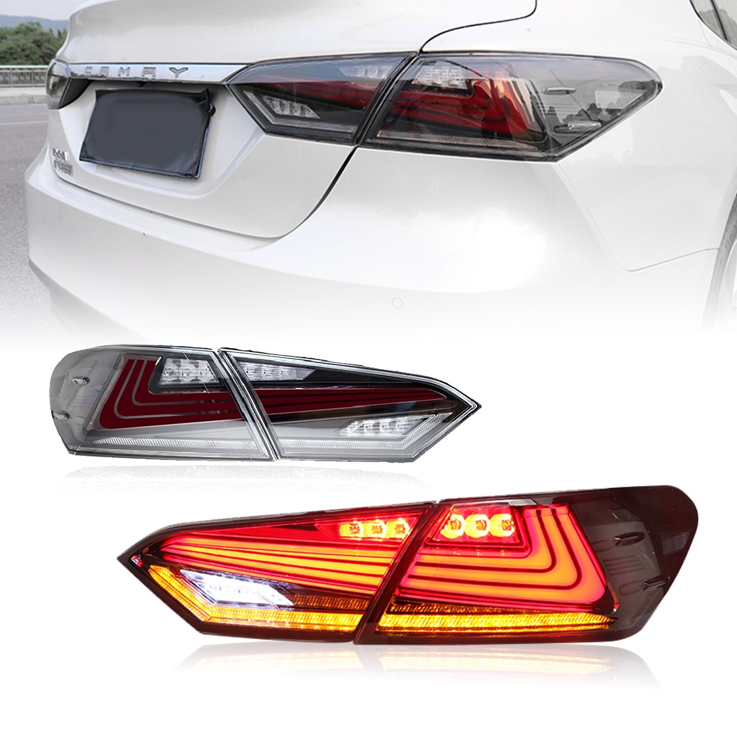 Taillights Fit Toyota Camry 2018-2021 - HCMOTION