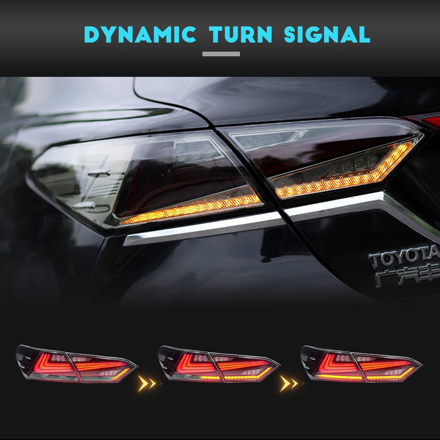 Taillights Fit Toyota Camry 2018-2021 - HCMOTION