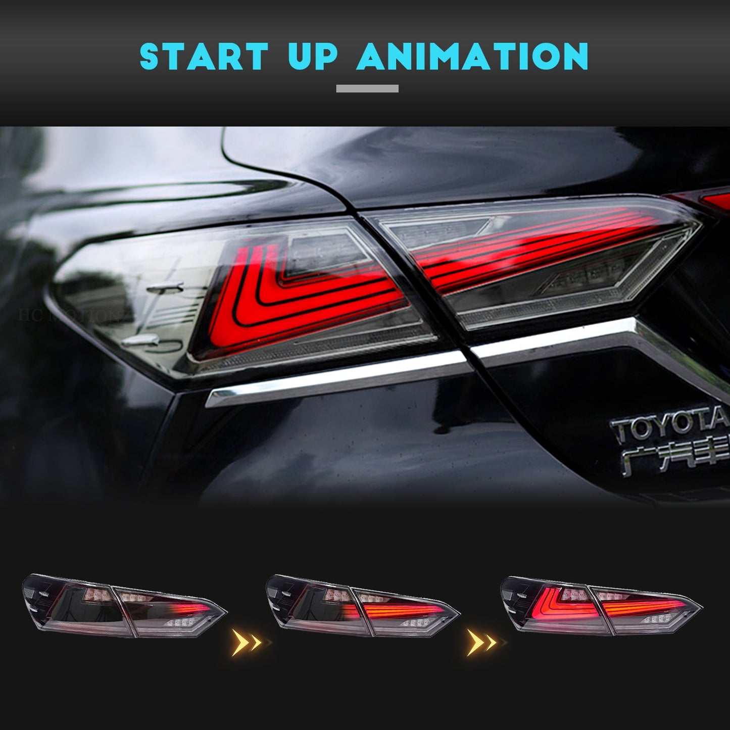 Taillights Fit Toyota Camry 2018-2021 - HCMOTION