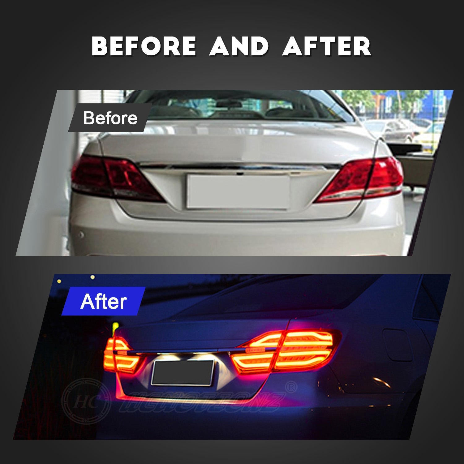 Taillights For Toyota Camry 2012-2015 - HCMOTION