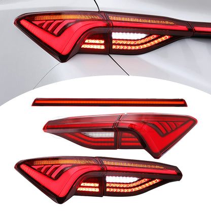 HCMOTION LED Taillights For Toyota Avalon 2018-2021 DRL Start UP Animation