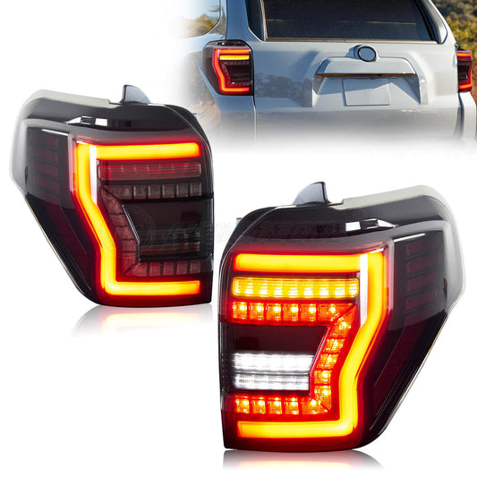 HCMOTION LED Advanced Design Tail Lights for Toyota 4Runner 2010-2023 SR5 TRD Off Road Lmited