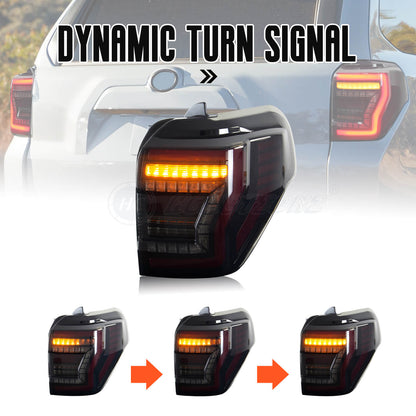 HCMOTION LED Advanced Design Tail Lights for Toyota 4Runner 2010-2023 SR5 TRD Off Road Lmited
