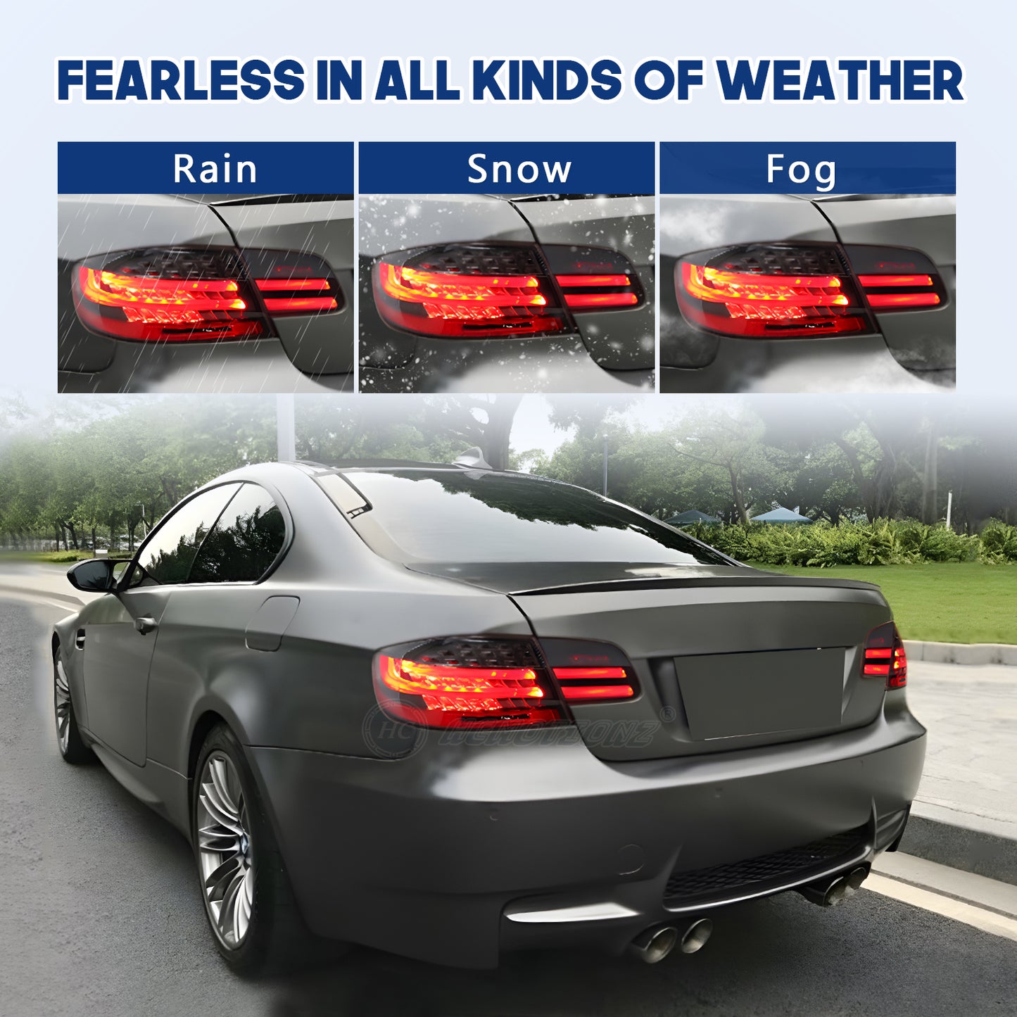 HCMOTION LED Tail Lights for BMW 3 Series M3 E92 2007-2011