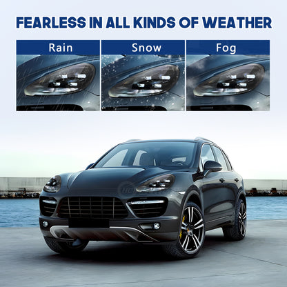 HCMOTIONZ LED Headlights for Porsche Cayenne 2011-2018 Upgraded 2024 Design