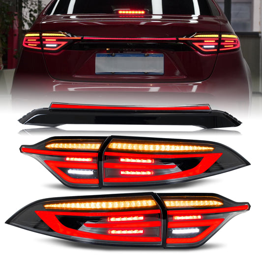 HCMOTION LED Taillights For Toyota Corolla US 2020-2024 Start UP Animation