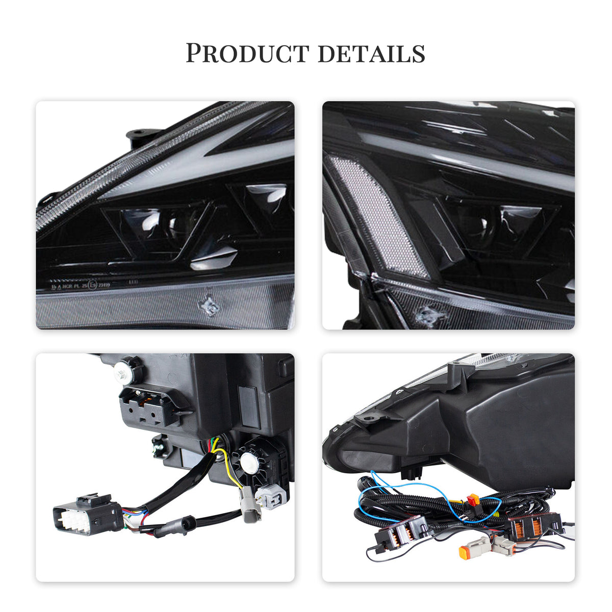 HCmotion LED Headlights For Lexus IS250 350 ISF 2006-2013 Start up Animation HCmotion LED Headlights For Lexus IS250 350 ISF 2006-2013 Start up Animation