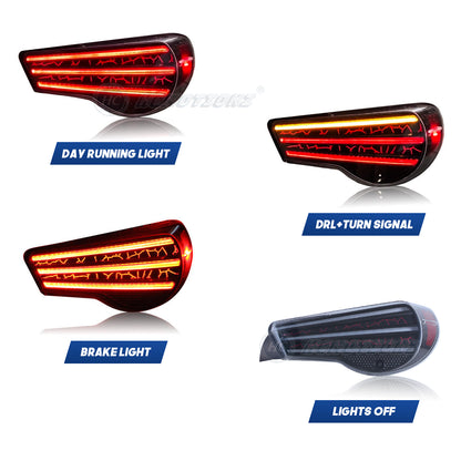 HCMOTION Taillights For Toyota 86/Subaru BRZ 2012-2021 New Design