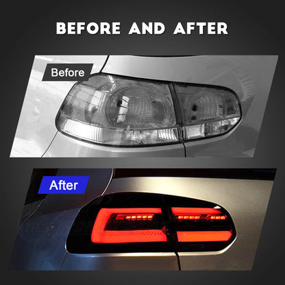 HCMOTION LED Tail Light For 2008-2013 Golf 6 MK6 GTI GTD R TSI