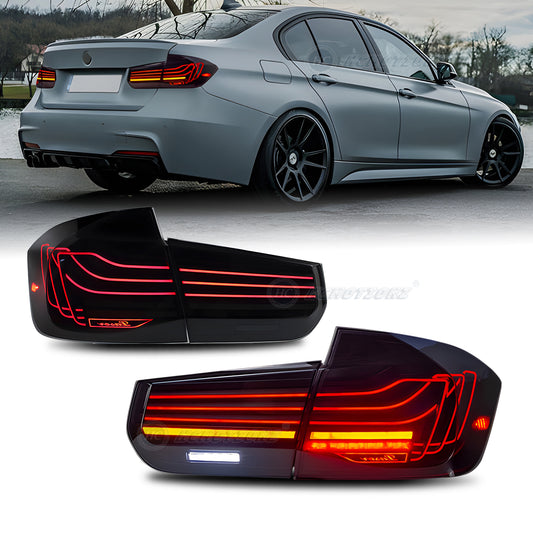 HCMOTION LED Taillights For BMW 3 Series F30 F80 2012-2018 CLS design Waterproof Warranty