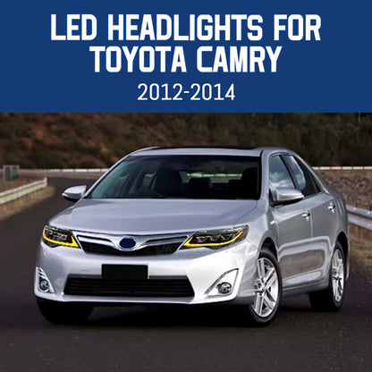 HCMOTION LED Head Lights for Toyota Camry 2012-2014