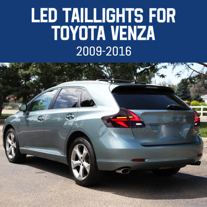 HCMOTIONZ LED Tail Lights for Toyota Venza 2009-2016