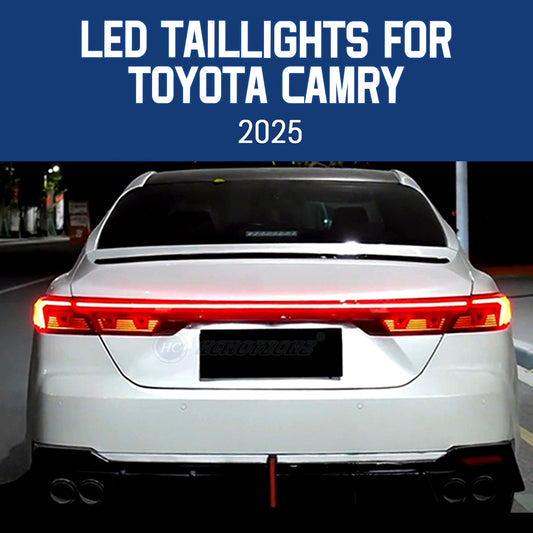 HCMOTION LED RGB Tail Lights for Toyota Camry 2025
