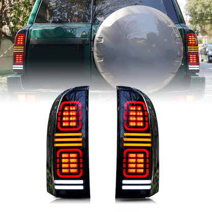 HCMOTIONZ Led Tail Lights For Nissan Patrol  5th Gen 2005-2022 Start UP Animation