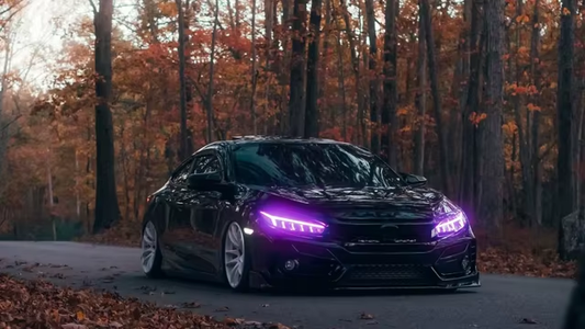 HCMOTION LED RGB Headlights For Honda Civic 10th Gen 2016-2021