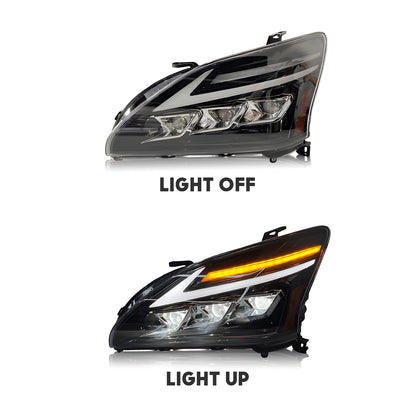 HCMOTION LED Headlights For Lexus RX330 RX350 RX400h 2003-2009 Start UP Animation High Quality Continuous Front lights