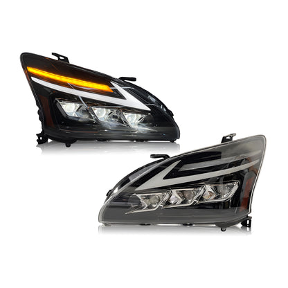 HCMOTION LED Headlights For Lexus RX330 RX350 RX400h 2003-2009 Start UP Animation High Quality Continuous Front lights