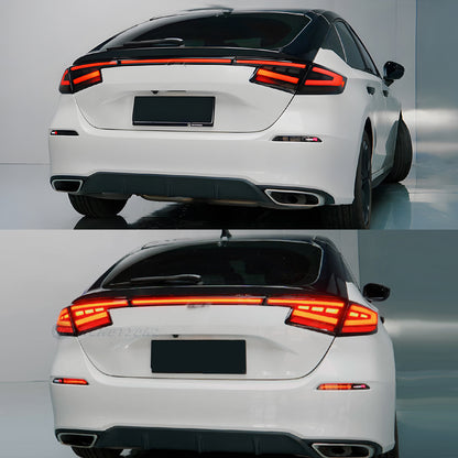HCMOTION Tail Lights for Honda Civic 2022-2025 Hatchback 11th Gen with Middle Lamp